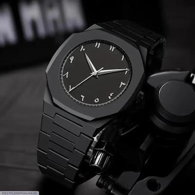 Black Arabic Aura Watch